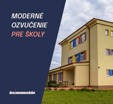 Moderné ozvučenie škôl